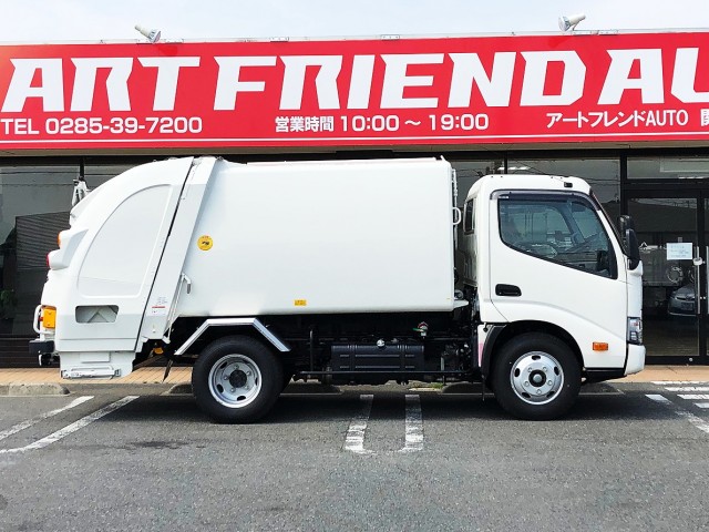 【390】日野　デュトロ　極東プレスパッカー　4.6立米