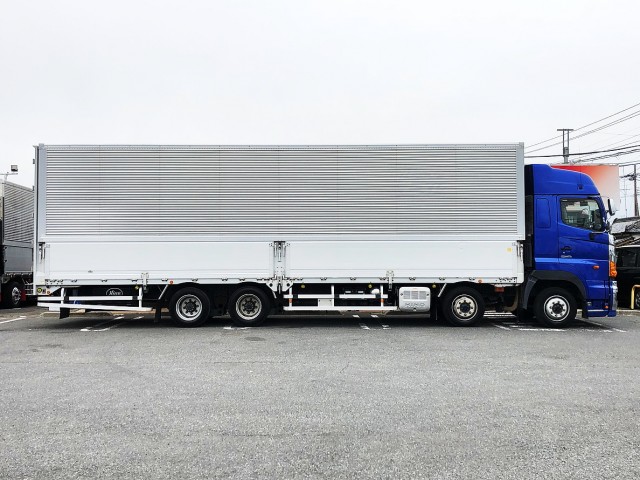 【340】日野プロフィア 低床 アルミウイング ハイルーフ リアエアサス