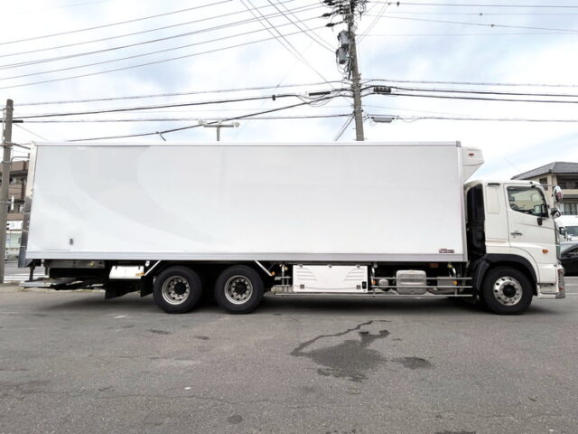 日野　17プロフィア　冷凍バン　ジョロダー4列　キーストン床　サブエンジン　TU85SA　格納ゲート