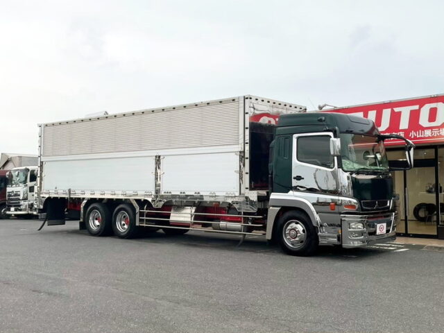 三菱ふそう　スーパーグレート　アルミウィング　ハイルーフ　