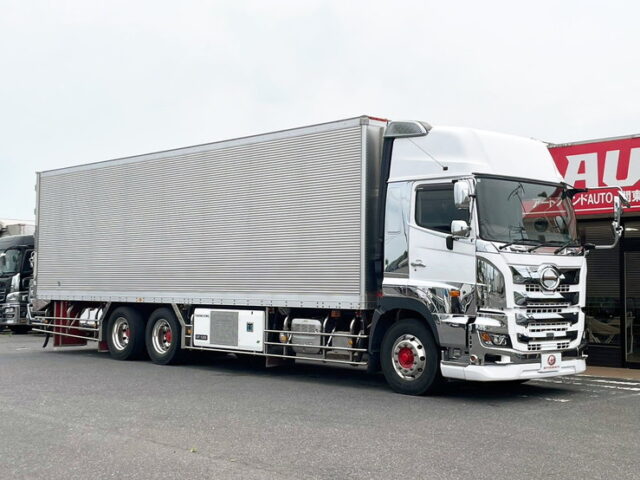 R1　プロフィア　冷凍バン　横扉　7MT　ステンレス多数