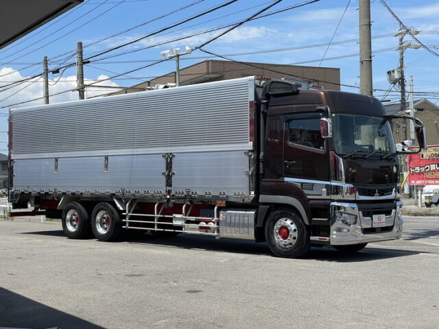 17スーパーグレート　ハイルーフ　ウィング　造りボディ　プレミアムライン　1Mアオリ