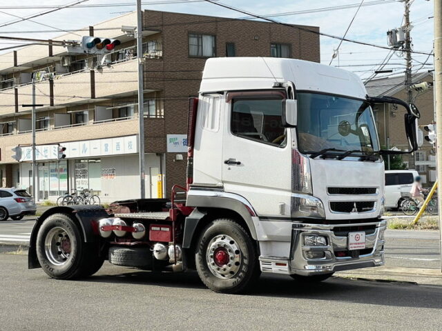 スーパーグレート　ハイルーフ　トレーラーヘッド　第5輪荷重11.500㎏　7速