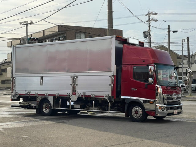 日野　17レンジャー　ハイルーフ　ウィング　6200ワイド　架装多数　エアサス
