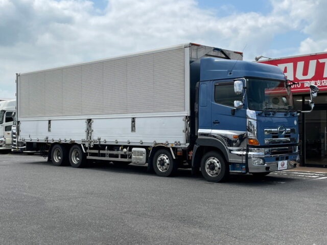 日野　プロフィア　ハイルーフ　ウィング　リア門口ステンレス　7速　E13Cエンジン