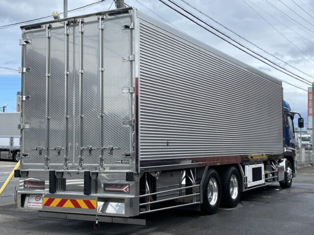 17スーパーグレート　ハイルーフ　冷凍バン　矢野特殊ボディ　コルゲート　サブエンジン