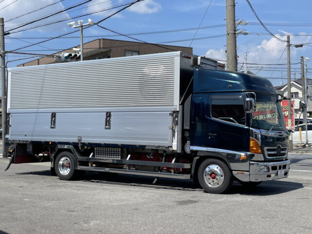 日野　レンジャープロ　ハイルーフ　冷凍ウィング　90アオリ　6400ボデー　架装多数