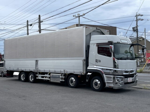 17スーパーグレート　ハイルーフ　ウィング　アルミホイール　最大積載量14.000㎏