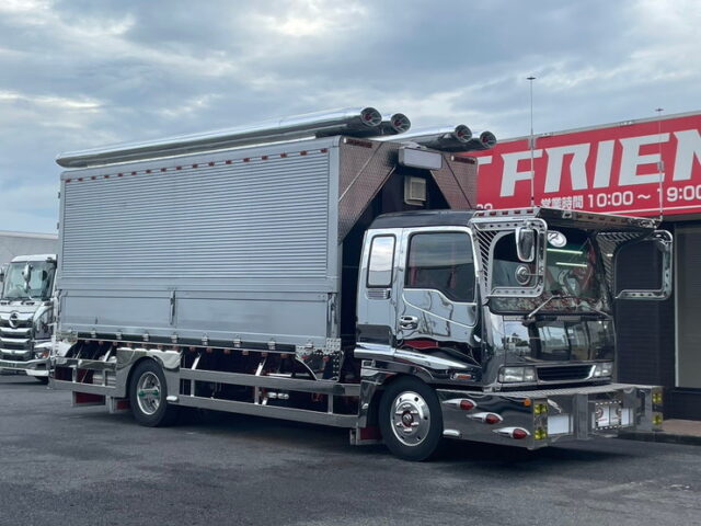 いすゞ　フォワード　庫内部屋仕様　ステンレスパーツ多数　ロケット