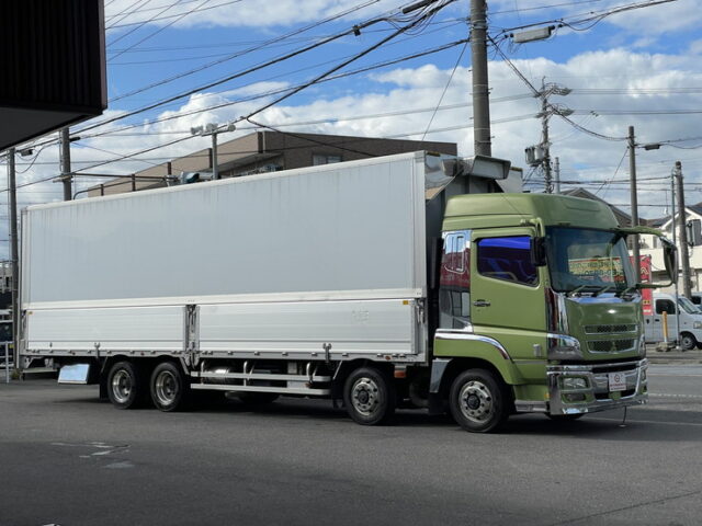 スーパーグレート　ハイルーフ　ウィング　アルミホイール　エアサス　7速MT　