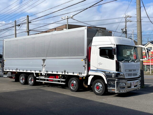 【1604】H29　スーパーグレート　ハイルーフ　ウィング　格納ゲート新品　7速MT