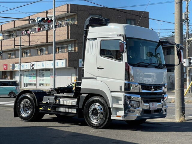 【1664】R6　17スーパーグレート　トレーラーヘッド　ハイルーフ　未使用　D尺　第5輪荷重11.500㎏　プレミアムライン