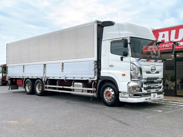 【1542】H30 プロフィア ハイルーフ アルミホイール 門口ステンレス　