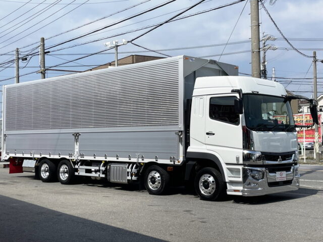 17スーパーグレート　未使用　ハイルーフ　ウィング　総輪エアサス　プレミアムライン　428馬力