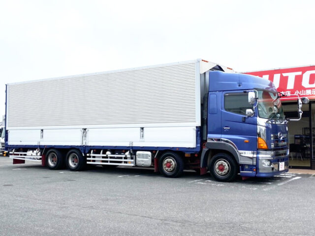 【811】H23　プロフィア　ウィング　総輪エアサス　木床　ラッシング3段