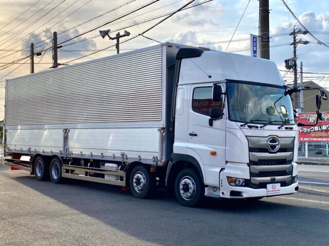 【847】R2　17プロフィア　ウィング　エアサス　門口ステンレス