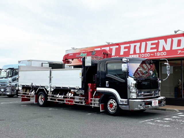 【829】H23　フォワード　増トン　4段クレーン　エアサス