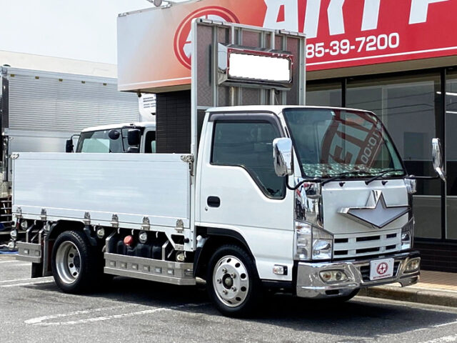 【840】H22　エルフ　標準幅　10尺　造りボデー　アルミ平