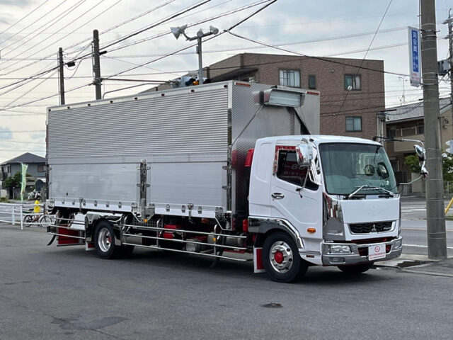 【864】ファイター　増トン　冷凍ウィング　エアサス　造りボディ