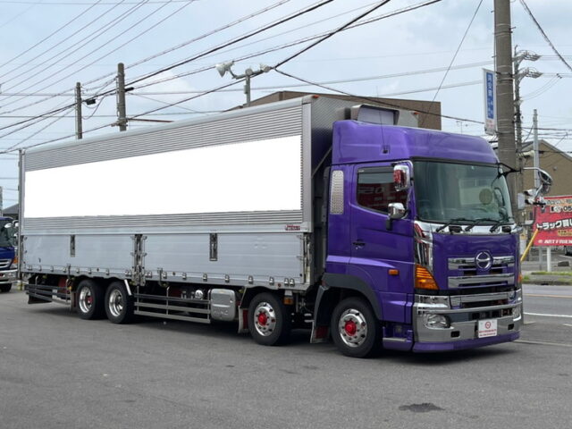 【876】H23　プロフィア　ハイルーフ　ウィング　エアサス　4軸　ステンレス多数