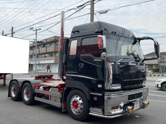 【880】H25　ギガ　煙突マフラー　トレーラーヘッド　ダブル　一軸式カプラ