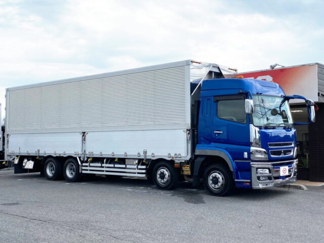 【848】H29　スーパーグレート　ハイルーフ　低床ウィング　総輪エアサス　7速MT