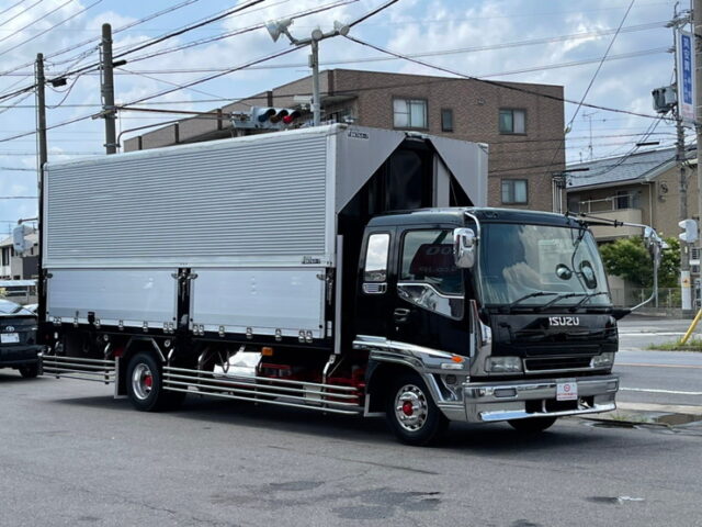 【895】H13　フォワード　冷凍ウィング　6200ワイド　リーフサス　生エンジン　6速