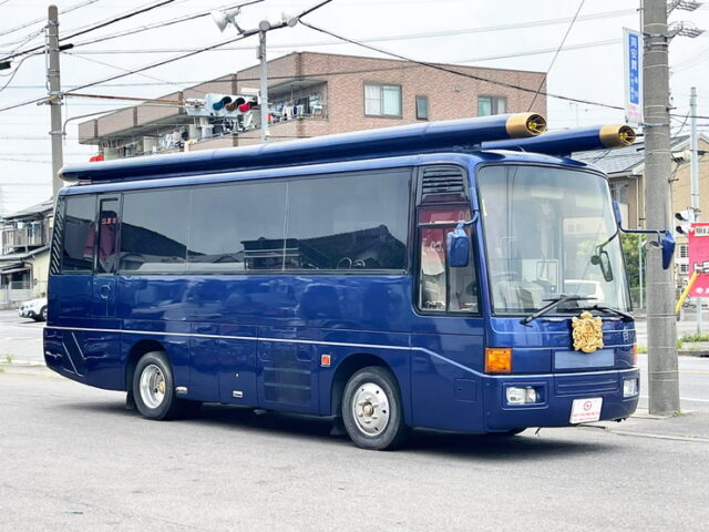 【878】S63　エアロミディMK　超デラックス観光仕様　26人乗　後席サロン仕様