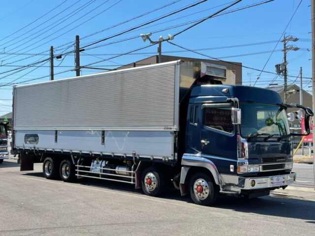 【921】H15　スーパーグレート　ハイルーフ　7速　ウィング　V8エンジン