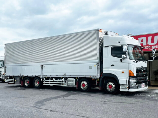 【953】H29　プロフィア　ハイルーフ　ウィング　総輪エアサス　門口ステンレス　走行キョリ50万km以下