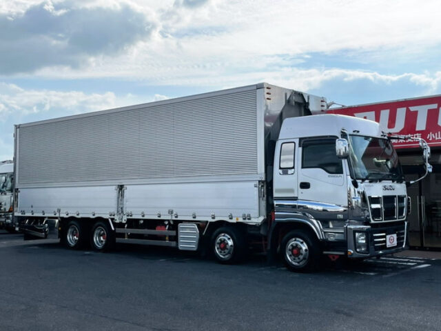 【952】H24　ギガ　ハイルーフ　7速MT　ウィング　門口ステンレス