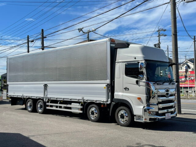 【957】R3　17プロフィア　ハイルーフ　ウィング　門口ステンレス　未使用車　