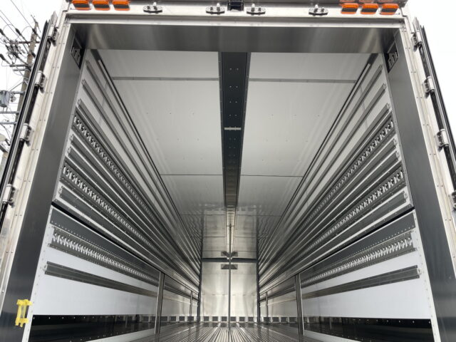 トレクス トレーラー 冷凍ウィング 未使用 3軸 リフトアクスル 前壁 冷凍機