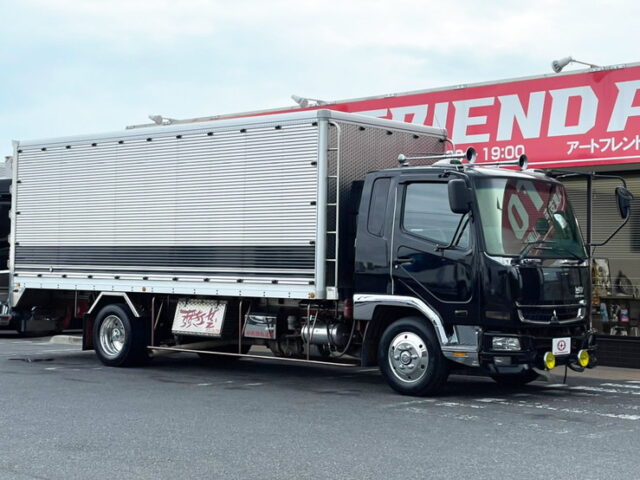 【971】H19　ファイター　アルミバン　架装多数　ステンレス多数　低走行　240馬力