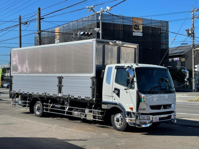 【967】R3　ファイター　冷凍ウィング　造りボディ　6500ワイド　エアサス　格納ゲート　菱重製冷凍機