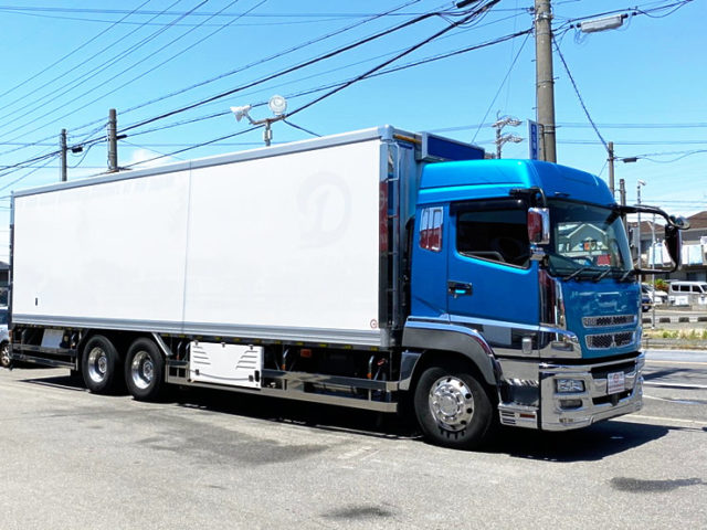 【627】ふそう　スーパーグレート　冷凍バン　サブエンジン　ジョロ4キーストン