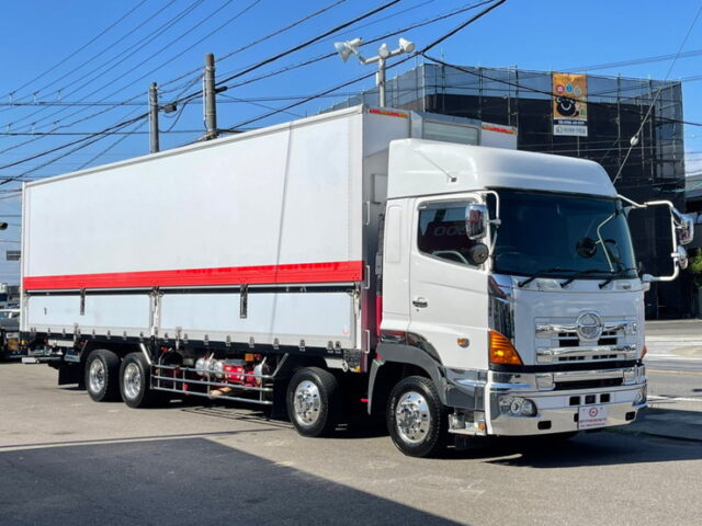 【988】H20　プロフィア　ハイルーフ　冷凍ウィング　総輪エアサス　格納ゲート付