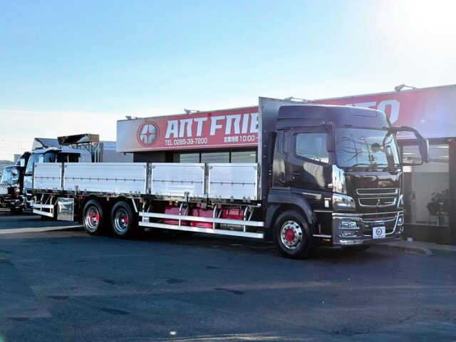 【950】H29　スーパーグレート　ハイルーフ　平ボディアルミブロック　総輪エアサス