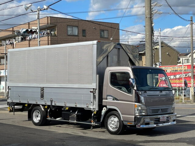 【1007】H19　キャンター　冷凍ウィング　ワイド　超ロング　キーストン床　断熱入　AT