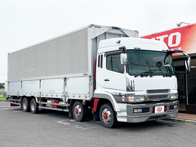 【654】ふそう　スーパーグレート　ウィング　4軸　ハイルーフ　7速　現状販売車輛