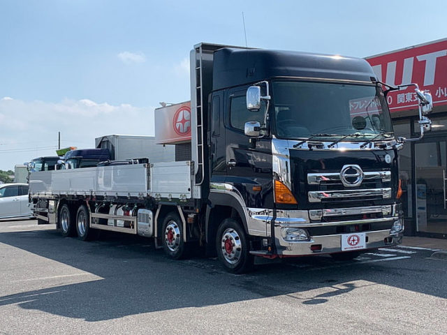 【669】H25　グラプロ　平ボディ　アルミブロック　後輪エアサス　7速　410馬力