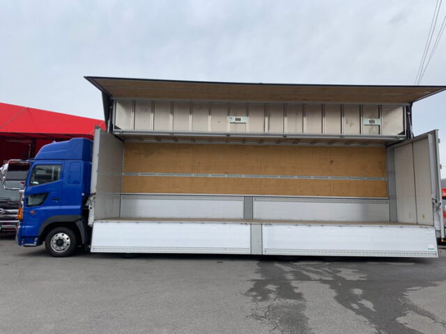 【1118】H28　プロフィア　ハイルーフ　ウィング　4軸　木床　アルミホイール