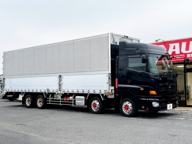 【1134】H24　プロフィア　ハイルーフ　ウィング　7速　総輪エアサス　リア門口ステンレス　山田ボデー