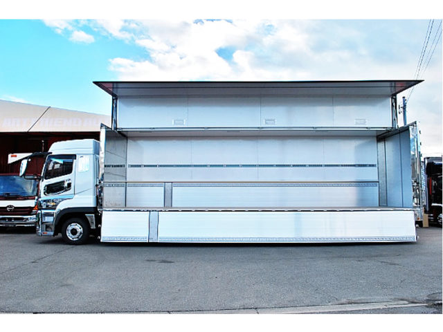 【690】新車　スーパーグレート　低床アルミウイング　造りボディ