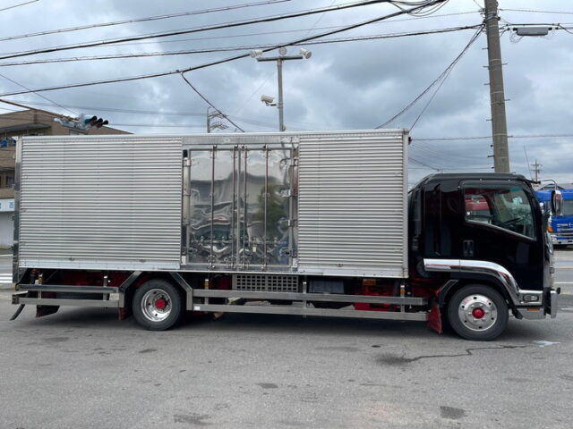 【1138】H22　フォワード　増トン　冷凍バン　両側観音　エアサス　ステンレス多数