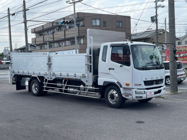 【1172】R4　ファイター　増トン　平ボデーアルミB　7200㎏積載　未使用　保証付