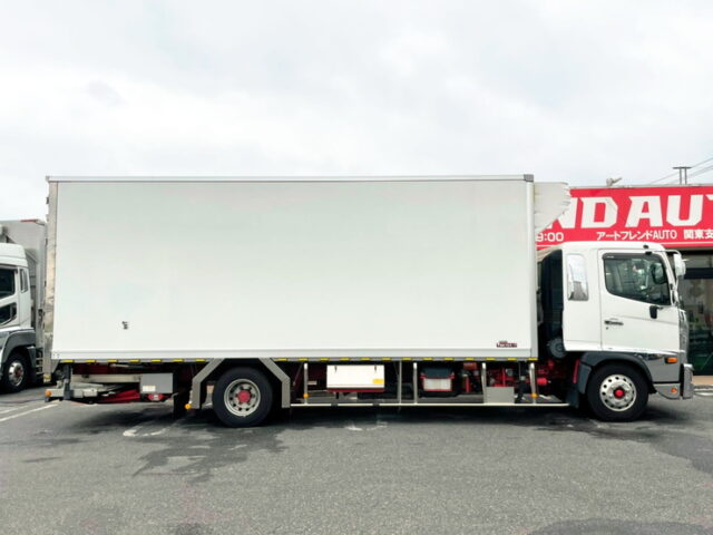 【1244】H30　17レンジャー　冷凍バン　標準幅　キーストン床　格納ゲート　エアサス