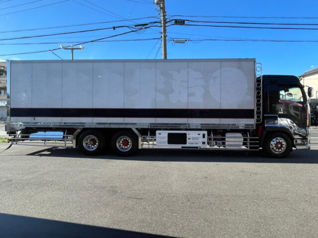 【1240】H29 ギガ ハイルーフ 冷凍バン 10輪 ジョロ4キーストン サブエンジン 7速 380馬力