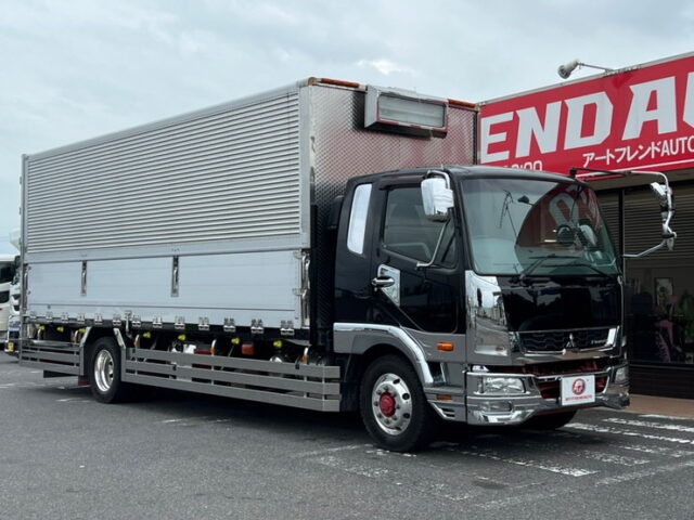 【1235】H25　ファイター　増トン　ウィング　カスタム　ジョロダーレール4列　木床