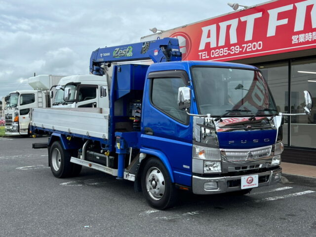 【1253】H28　ブルーテックキャンター　4段フックイン　標準幅　セミロング　150馬力